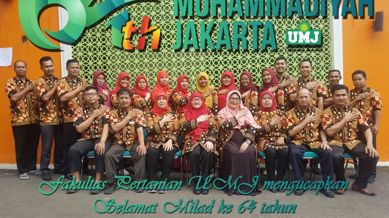Selamat Milad ke-64 Tahun Universitas Muhammadiyah Jakarta